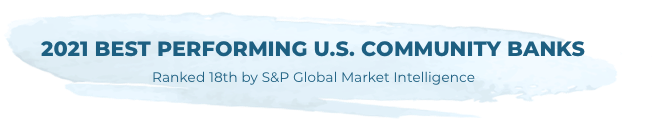 2021 Best Performing U.S. Community Banks